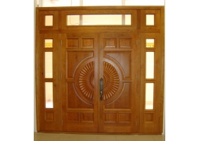 Cửa gỗ tự nhiên ( CGTN - 2 )