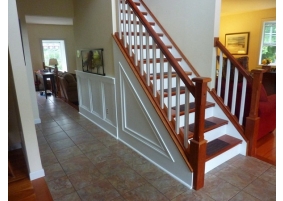 Cầu thang gỗ  ( CTG - 3 )