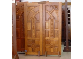 Cửa gỗ tự nhiên ( CGTN - 4 )