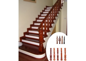 Cầu thang gỗ  ( CTG - 9 )