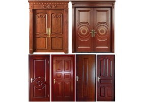 Cửa gỗ tự nhiên ( CGTN - 9 )