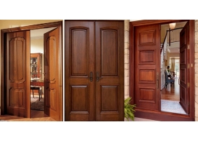 Cửa gỗ tự nhiên ( CGTN - 12 )